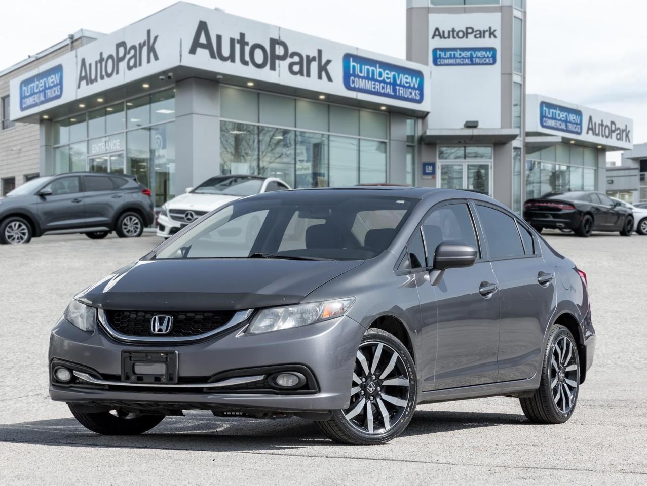 Used 2015 Honda Civic Touring NAV | LANE WATCH | SUNROOF | LEATHER | HEATED SEATS for sale in Mississauga, ON