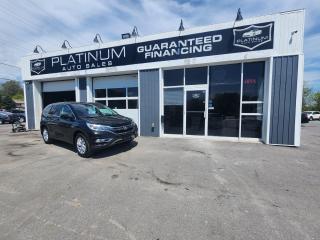 <p>Are you ready to elevate your driving experience to new heights? Look no further than the remarkable 2016 Honda CR-V EX AWD. With its combination of bold design, advanced technology, and unbeatable performance, this crossover SUV is the perfect companion for all your journeys.</p>

<p>Exterior:<br />
The CR-V EX AWD demands attention wherever it goes. Its sleek and aerodynamic profile is enhanced by a stylish front grille, striking LED headlights, and eye-catching 17-inch alloy wheels. The muscular wheel arches and chrome accents exude an air of sophistication, making a lasting impression on the road.</p>

<p>Interior:<br />
Step inside the spacious and inviting cabin of the CR-V EX AWD, where comfort and convenience await. Sink into the plush fabric seats, which provide exceptional support during long drives. The thoughtfully designed cockpit puts everything you need within easy reach, including a user-friendly 7-inch touchscreen display with HondaLink, Apple CarPlay, and Android Auto compatibility. Enjoy your favorite music and navigate effortlessly while staying connected to your digital world.</p>

<p>Fuel Efficiency:<br />
Say goodbye to frequent stops at the pump. The CR-V EX AWD boasts impressive fuel efficiency, with an EPA-estimated 25 MPG in the city and 31 MPG on the highway.</p>

<p> Very clean 16 Crv Se AWD All Wheel Drive w/ large touch screen w/ back up camera, Hands free phone connectivity , Heated seats + More!</p>

<p> Inquire for details @ 613-561-4857 (Call or Text) or Drop by the office @ 2212 Princess St, Kingston, Ontario - Platinum Auto Sales, Proudly Serving Kingston at our New Convenient Location to help serve you better!<br />
 Are you making payments for a vehicle you no longer want or need? We can get you out of that car and into a car you love.<br />
 Have you been to other dealerships and declined for a vehicle? We finance ALL credit situations and income types: Full time, Part time, Pension, Old Age Security, ODSP, Ontario Works, Child Tax and even Cash Income. Good credit, bad credit, no credit? Bankruptcy or Consumer Proposal? Your approved!<br />
 Top Tier Extended Warranty & Gap Insurance Protection Packages! Come see the Platinum team and let us take the stress out of buying your next car.<br />
 Platinum Auto Sales Kingston - Call or Txt 613-561-4857 Come into the office at 2212 Princess St, Kingston The Home of Guaranteed Financing **(O.A.C. and/or down payment may be required).<br />
$699 Certification Fee Includes 30 Day Guarantee, inquire for details. <br />
If opting to not purchase certified, please consider the following *This Vehicle is not driveable and not certified, Certification is available for $699, which also includes 30 day/1000km guarantee, in which case the vehicle is then Fit and Driveable, inquire for details.<br />
Please contact a sales representative to ensure options are exactly as stated. It is rare but sometimes the vin decoder makes errors.</p>

<p></p>