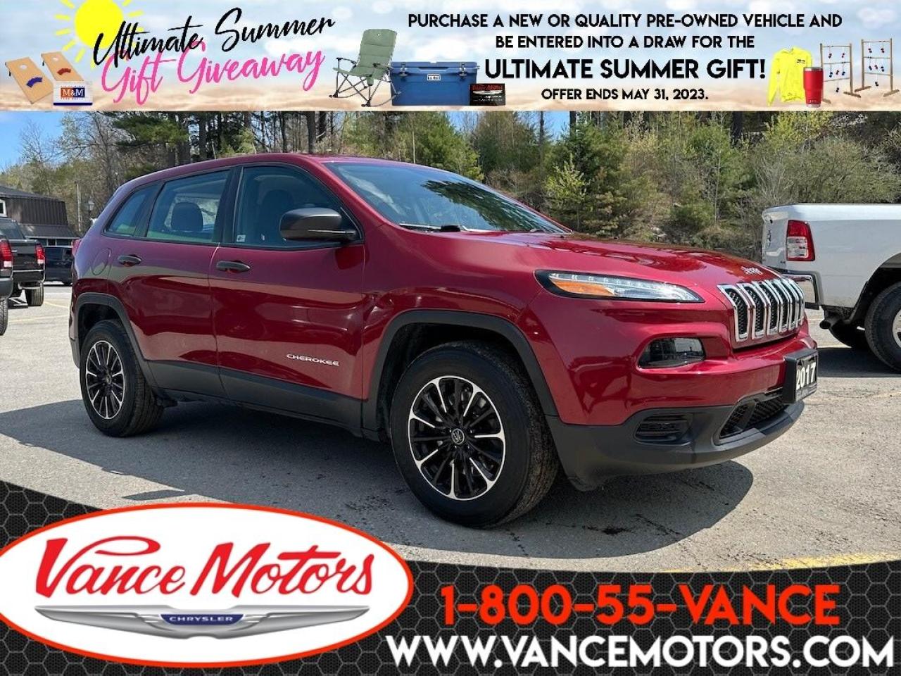 Used 2017 Jeep Cherokee Sport for sale in Bancroft, ON