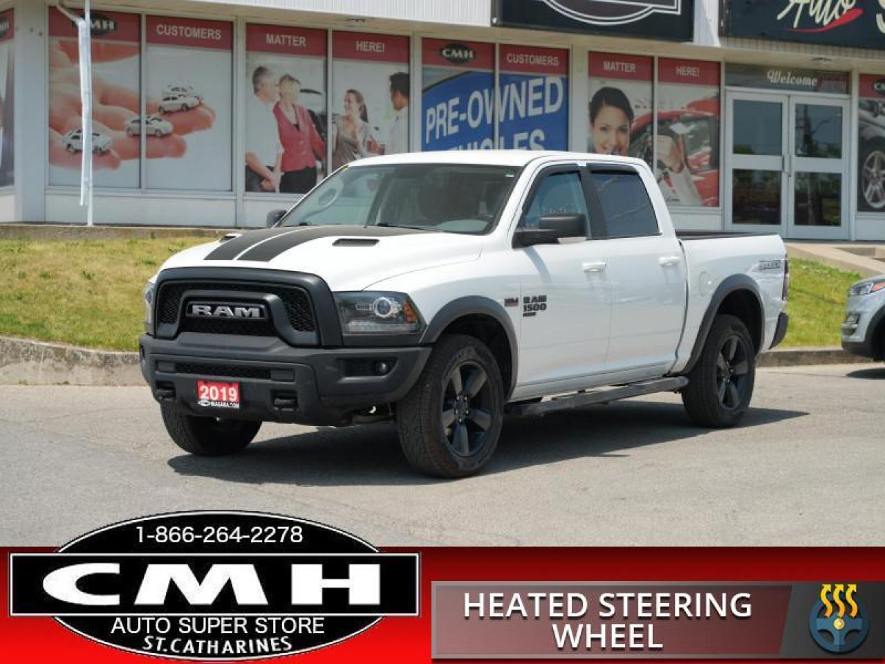 Used 2019 RAM 1500 Classic Warlock  NAV CAM HTD-SW TOW-CTRL for sale in St. Catharines, ON
