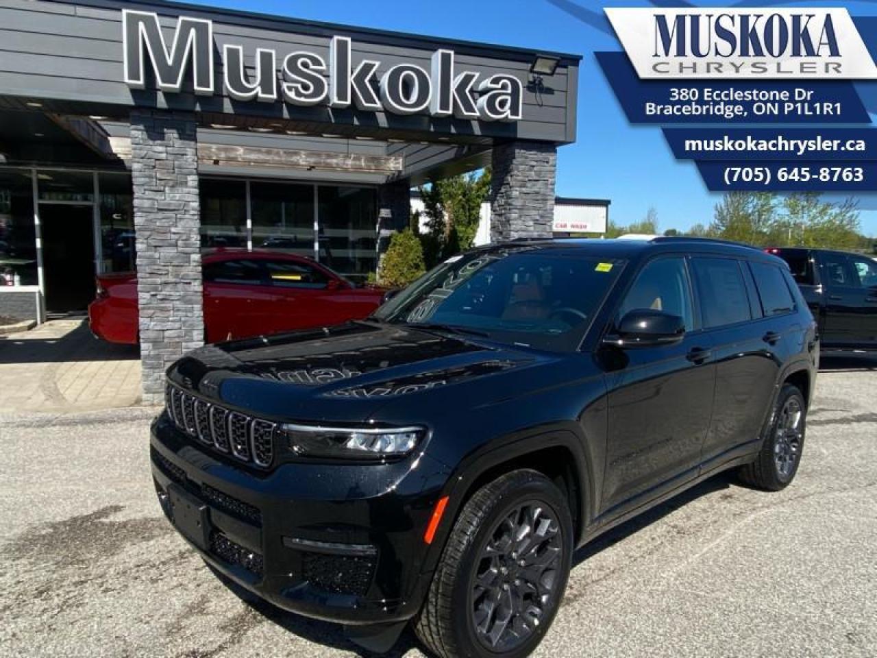 New 2023 Jeep Grand Cherokee L Summit  - Leather Seats for sale in Bracebridge, ON