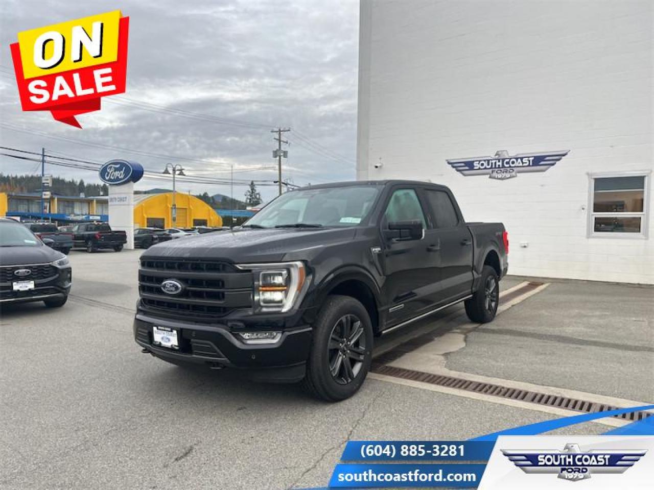 New 2023 Ford F-150 LARIAT  - Sunroof for sale in Sechelt, BC