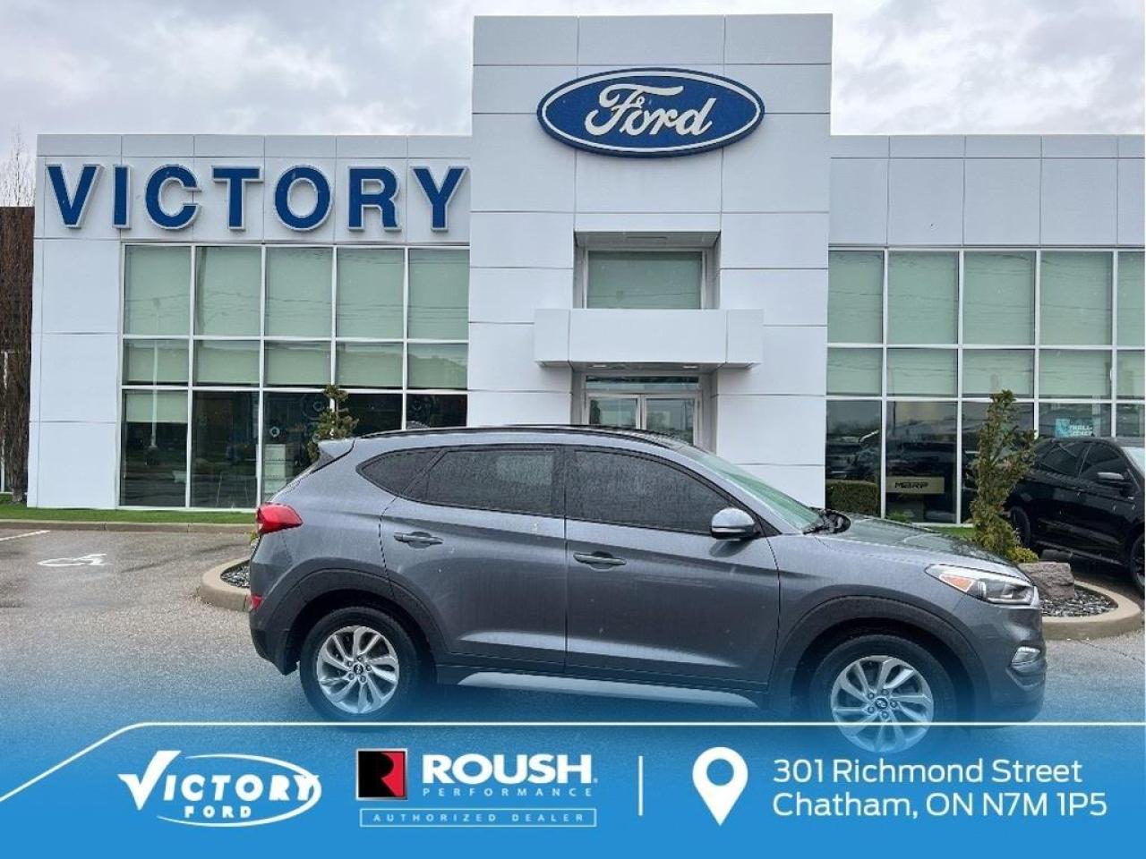Used 2018 Hyundai Tucson SE | Panoramic roof | Leather interior | Bluetooth for sale in Chatham, ON
