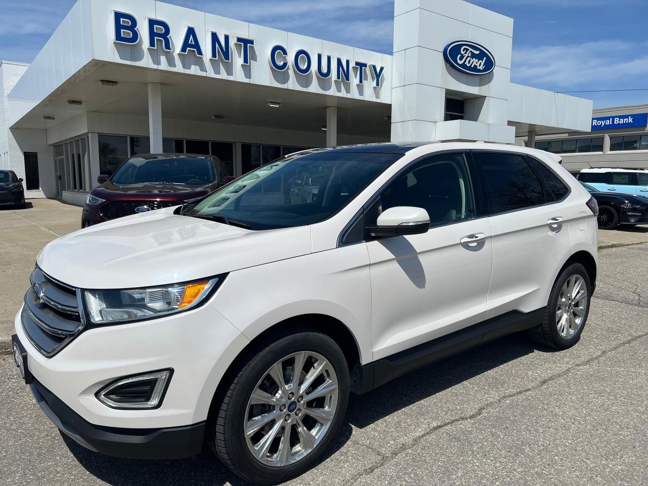 Used 2017 Ford Edge Titanium for sale in Brantford, ON
