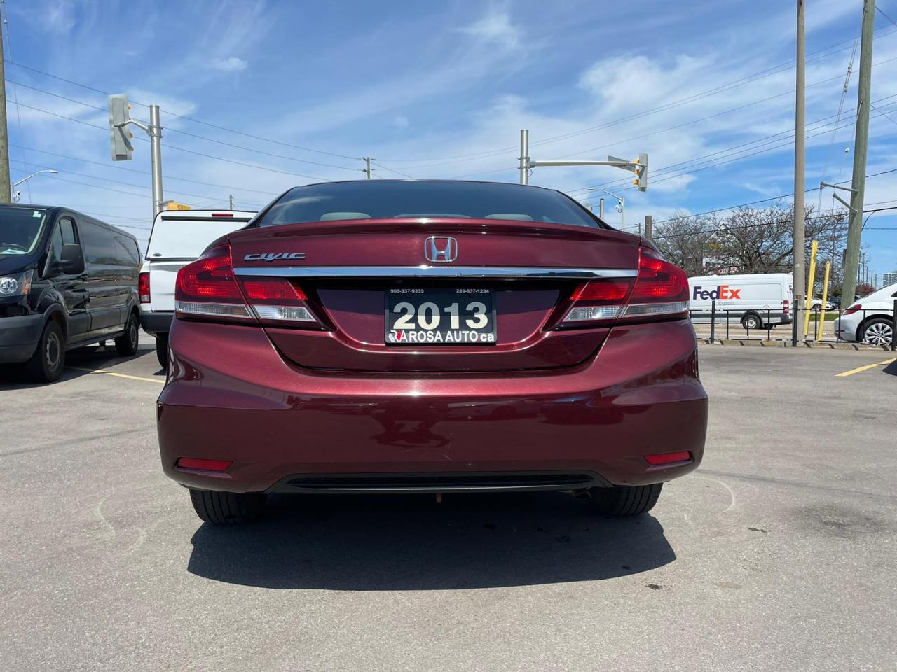 2013 Honda Civic AUTO 1 OWNER REMOTE START BLUETOOTH HEATED SEATS Photo4