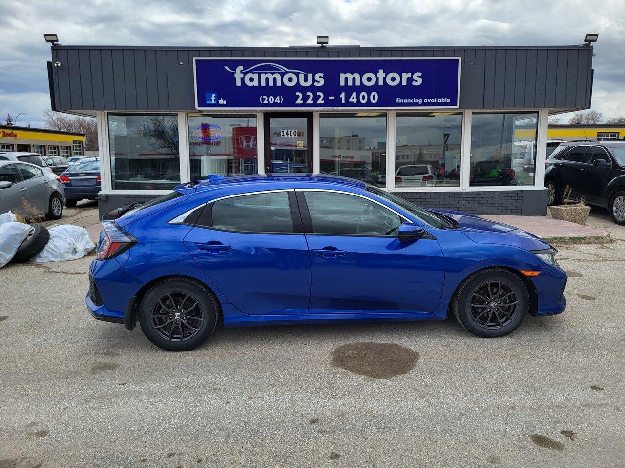 Used 2019 Honda Civic Hatchback LX for sale in Winnipeg, MB