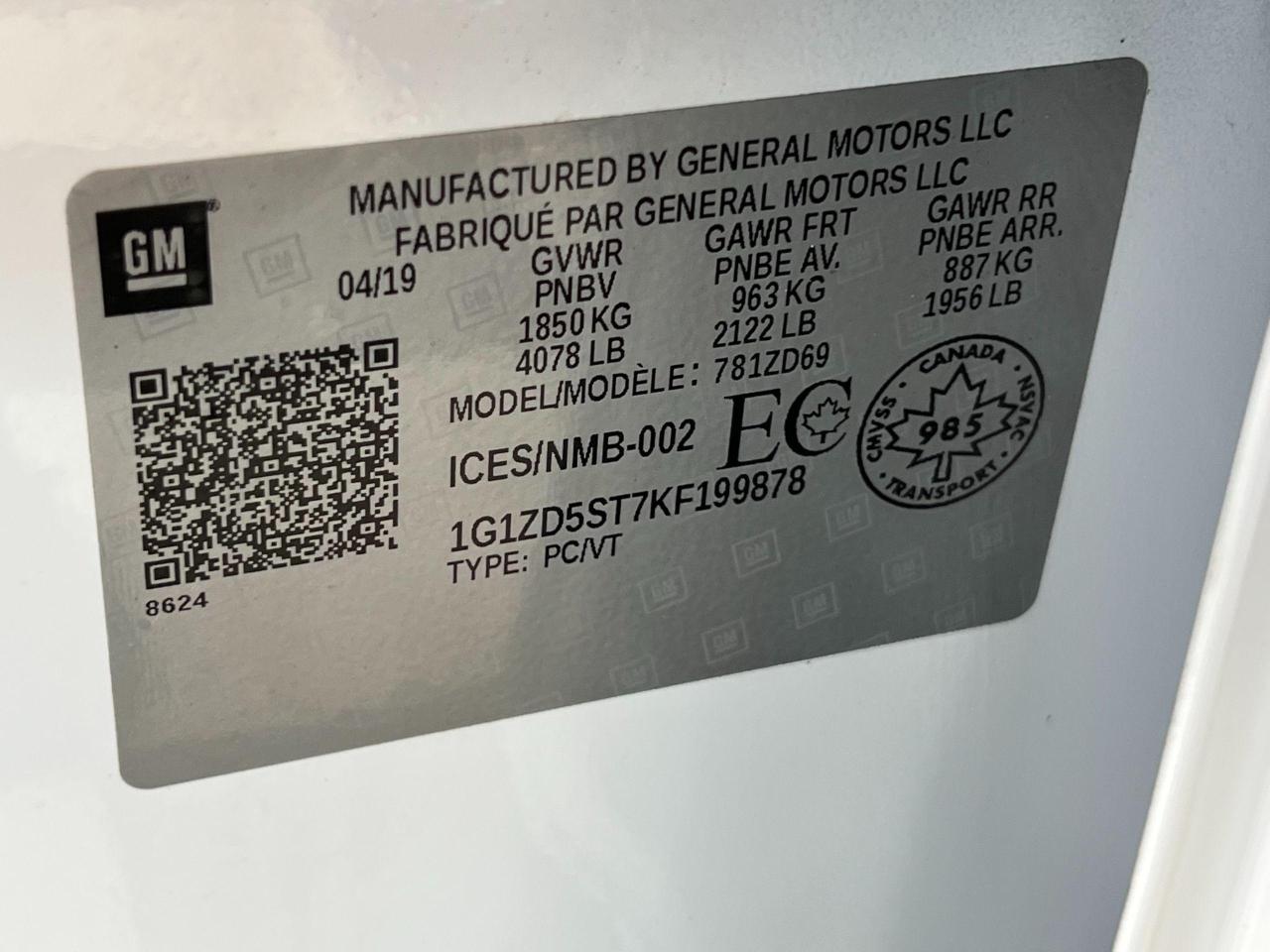 2019 Chevrolet Malibu LT+New Tires+Wheels+Remote Start+CAM+CLEAN CARFAX - Photo #39