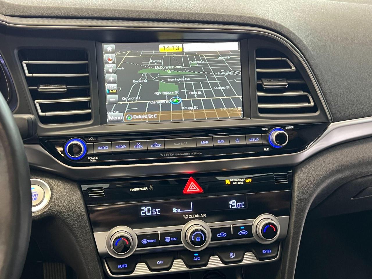 2020 Hyundai Elantra Ultimate+Adaptive Cruise+LaneKeep+BSM+CLEAN CARFAX - Photo #10