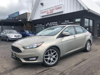 Used 2015 Ford Focus HEATED LEATHER! NAV! CAM! for sale in St Catharines, ON