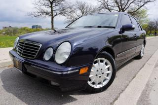 Used 2001 Mercedes-Benz E-Class STUNNING SHAPE / RWD / BACKUP CAM / CERTIFIED for sale in Etobicoke, ON