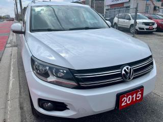 Used 2015 Volkswagen Tiguan Bluetooth-Bk Cam-Cruise Control-Moonroof-HeatSeats for sale in Scarborough, ON