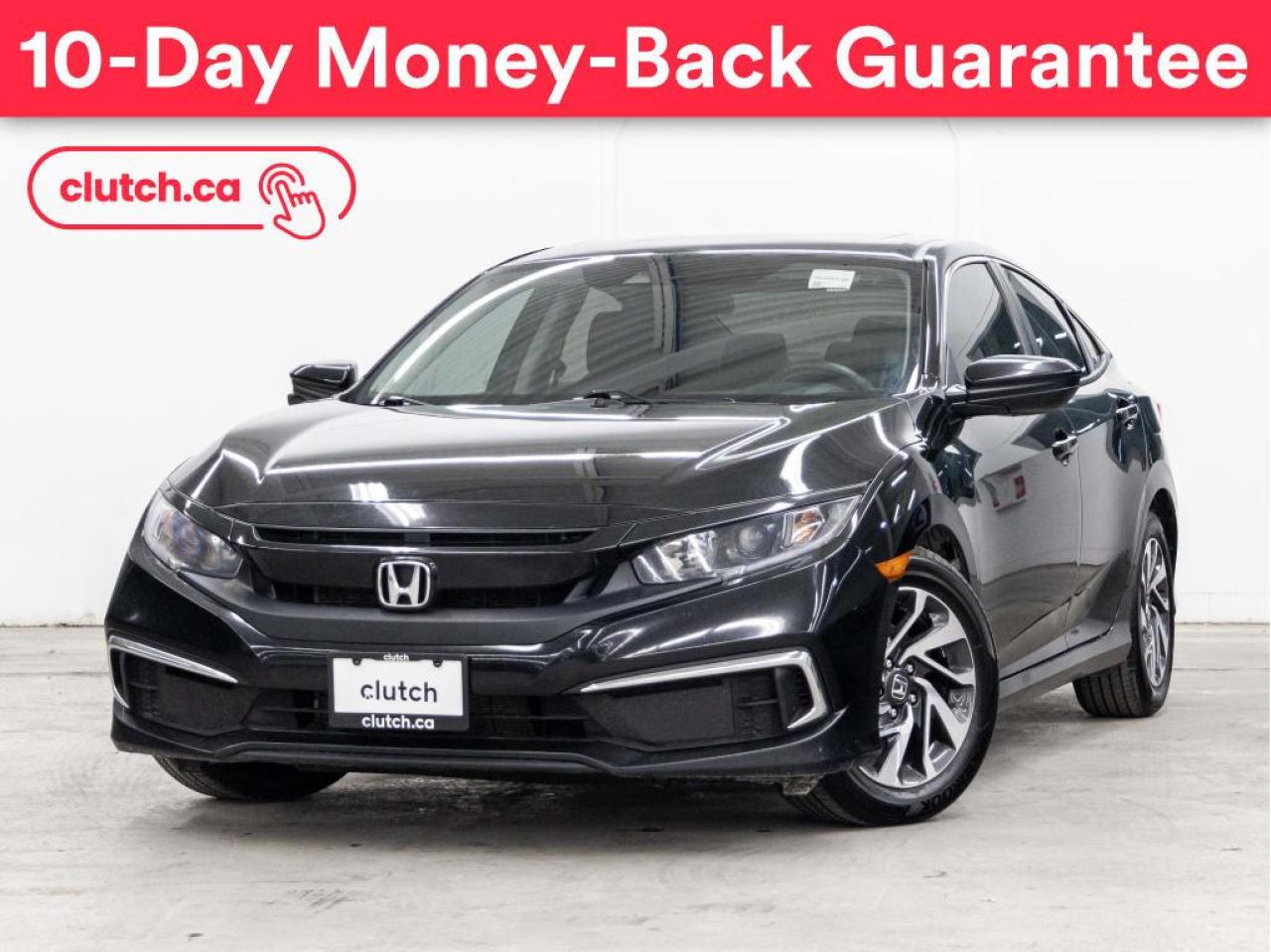 Used 2019 Honda Civic Sedan EX w/ Apple CarPlay & Android Auto, Moonroof, Cruise Control for sale in Toronto, ON