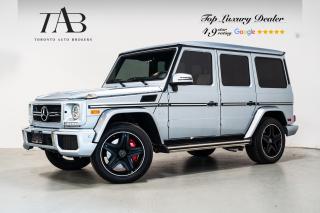 This Powerful 2016 Mercedes-Benz G-Class G63 AMG is a local Ontario vehicle with a clean Carfax report. It is an iconic luxury SUV known for its rugged off-road capabilities and powerful performance.

Key Features Includes:

- Exterior Stainless Steel package
- V8 BiTurbo
- Designo Exclusive package
- Parking package
- Seat Comfort package
- Chrome package
- Engine preheating unit
- Carbon Fiber Interior
- Parktronic
- Distronic Plus
- Navigation
- Bluetooth
- Sunroof
- Backup Camera
- Harman Kardon Logic 7 surround sound system
- DVD Video
- Front and Rear Heated Seats
- Front Ventilated Seats
- Cruise Control
- Blind Spot Assist
- Electronic stability program (ESP)
- Red Brake Calipers
- 20" Alloy Wheels 


NOW OFFERING 3 MONTH DEFERRED FINANCING PAYMENTS ON APPROVED CREDIT. 

Looking for a top-rated pre-owned luxury car dealership in the GTA? Look no further than Toronto Auto Brokers (TAB)! Were proud to have won multiple awards, including the 2023 GTA Top Choice Luxury Pre Owned Dealership Award, 2023 CarGurus Top Rated Dealer, 2024 CBRB Dealer Award, the Canadian Choice Award 2024,the 2024 BNS Award, the 2023 Three Best Rated Dealer Award, and many more!

With 30 years of experience serving the Greater Toronto Area, TAB is a respected and trusted name in the pre-owned luxury car industry. Our 30,000 sq.Ft indoor showroom is home to a wide range of luxury vehicles from top brands like BMW, Mercedes-Benz, Audi, Porsche, Land Rover, Jaguar, Aston Martin, Bentley, Maserati, and more. And we dont just serve the GTA, were proud to offer our services to all cities in Canada, including Vancouver, Montreal, Calgary, Edmonton, Winnipeg, Saskatchewan, Halifax, and more.

At TAB, were committed to providing a no-pressure environment and honest work ethics. As a family-owned and operated business, we treat every customer like family and ensure that every interaction is a positive one. Come experience the TAB Lifestyle at its truest form, luxury car buying has never been more enjoyable and exciting!

We offer a variety of services to make your purchase experience as easy and stress-free as possible. From competitive and simple financing and leasing options to extended warranties, aftermarket services, and full history reports on every vehicle, we have everything you need to make an informed decision. We welcome every trade, even if youre just looking to sell your car without buying, and when it comes to financing or leasing, we offer same day approvals, with access to over 50 lenders, including all of the banks in Canada. Feel free to check out your own Equifax credit score without affecting your credit score, simply click on the Equifax tab above and see if you qualify.

So if youre looking for a luxury pre-owned car dealership in Toronto, look no further than TAB! We proudly serve the GTA, including Toronto, Etobicoke, Woodbridge, North York, York Region, Vaughan, Thornhill, Richmond Hill, Mississauga, Scarborough, Markham, Oshawa, Peteborough, Hamilton, Newmarket, Orangeville, Aurora, Brantford, Barrie, Kitchener, Niagara Falls, Oakville, Cambridge, Kitchener, Waterloo, Guelph, London, Windsor, Orillia, Pickering, Ajax, Whitby, Durham, Cobourg, Belleville, Kingston, Ottawa, Montreal, Vancouver, Winnipeg, Calgary, Edmonton, Regina, Halifax, and more.

Call us today or visit our website to learn more about our inventory and services. And remember, all prices exclude applicable taxes and licensing, and vehicles can be certified at an additional cost of $699.