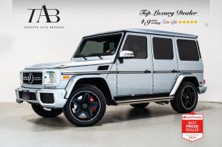 This Powerful 2016 Mercedes-Benz G-Class G63 AMG is a local Ontario vehicle with a clean Carfax report. It is an iconic luxury SUV known for its rugged off-road capabilities and powerful performance.

Key Features Includes:

- Exterior Stainless Steel package
- V8 BiTurbo
- Designo Exclusive package
- Parking package
- Seat Comfort package
- Chrome package
- Engine preheating unit
- Carbon Fiber Interior
- Parktronic
- Distronic Plus
- Navigation
- Bluetooth
- Sunroof
- Backup Camera
- Harman Kardon Logic 7 surround sound system
- DVD Video
- Front and Rear Heated Seats
- Front Ventilated Seats
- Cruise Control
- Blind Spot Assist
- Electronic stability program (ESP)
- Red Brake Calipers
- 20" Alloy Wheels 


NOW OFFERING 3 MONTH DEFERRED FINANCING PAYMENTS ON APPROVED CREDIT. 

Looking for a top-rated pre-owned luxury car dealership in the GTA? Look no further than Toronto Auto Brokers (TAB)! Were proud to have won multiple awards, including the 2023 GTA Top Choice Luxury Pre Owned Dealership Award, 2023 CarGurus Top Rated Dealer, 2024 CBRB Dealer Award, the Canadian Choice Award 2024,the 2024 BNS Award, the 2023 Three Best Rated Dealer Award, and many more!

With 30 years of experience serving the Greater Toronto Area, TAB is a respected and trusted name in the pre-owned luxury car industry. Our 30,000 sq.Ft indoor showroom is home to a wide range of luxury vehicles from top brands like BMW, Mercedes-Benz, Audi, Porsche, Land Rover, Jaguar, Aston Martin, Bentley, Maserati, and more. And we dont just serve the GTA, were proud to offer our services to all cities in Canada, including Vancouver, Montreal, Calgary, Edmonton, Winnipeg, Saskatchewan, Halifax, and more.

At TAB, were committed to providing a no-pressure environment and honest work ethics. As a family-owned and operated business, we treat every customer like family and ensure that every interaction is a positive one. Come experience the TAB Lifestyle at its truest form, luxury car buying has never been more enjoyable and exciting!

We offer a variety of services to make your purchase experience as easy and stress-free as possible. From competitive and simple financing and leasing options to extended warranties, aftermarket services, and full history reports on every vehicle, we have everything you need to make an informed decision. We welcome every trade, even if youre just looking to sell your car without buying, and when it comes to financing or leasing, we offer same day approvals, with access to over 50 lenders, including all of the banks in Canada. Feel free to check out your own Equifax credit score without affecting your credit score, simply click on the Equifax tab above and see if you qualify.

So if youre looking for a luxury pre-owned car dealership in Toronto, look no further than TAB! We proudly serve the GTA, including Toronto, Etobicoke, Woodbridge, North York, York Region, Vaughan, Thornhill, Richmond Hill, Mississauga, Scarborough, Markham, Oshawa, Peteborough, Hamilton, Newmarket, Orangeville, Aurora, Brantford, Barrie, Kitchener, Niagara Falls, Oakville, Cambridge, Kitchener, Waterloo, Guelph, London, Windsor, Orillia, Pickering, Ajax, Whitby, Durham, Cobourg, Belleville, Kingston, Ottawa, Montreal, Vancouver, Winnipeg, Calgary, Edmonton, Regina, Halifax, and more.

Call us today or visit our website to learn more about our inventory and services. And remember, all prices exclude applicable taxes and licensing, and vehicles can be certified at an additional cost of $799.