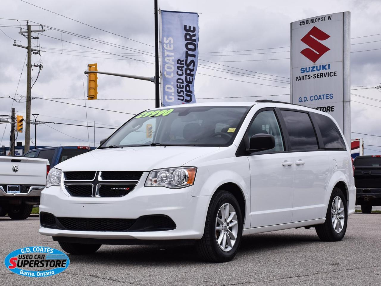 Used 2019 Dodge Grand Caravan SXT ~Nav ~DVD ~Camera ~Rear Hear/Air ~Stow 'N Go for sale in Barrie, ON