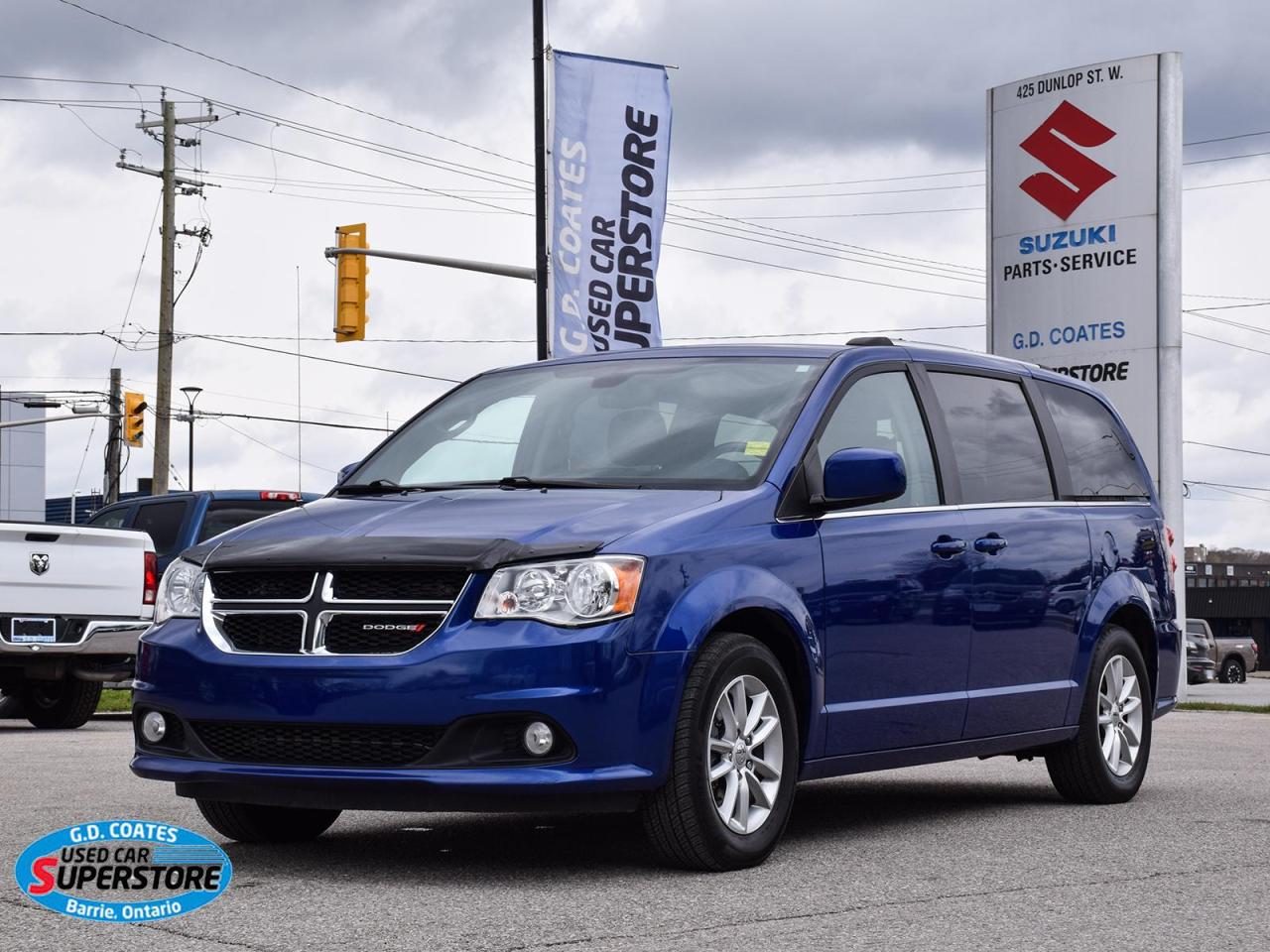 Used 2019 Dodge Grand Caravan SXT Premium Plus ~Nav ~Backup Cam ~Rear Heat/Air for sale in Barrie, ON