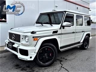 Used 2013 Mercedes-Benz G-Class AMG G63 SPORT PKG-DESIGNO EXCLUSIVE-SUNROOF-CERTIFIED for sale in Toronto, ON