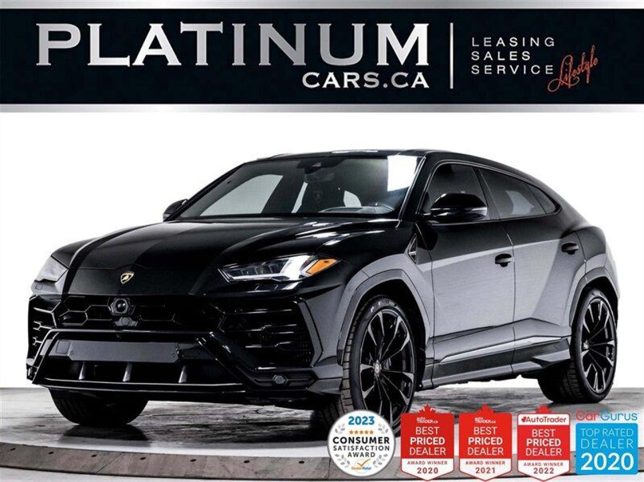 Used 2021 Lamborghini Urus 641HP, NAV, 360 CAM, HUD, STYLE PKG for sale in Toronto, ON
