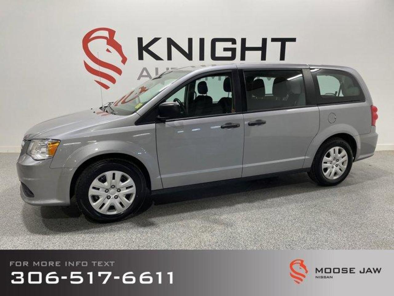 Used 2020 Dodge Grand Caravan SE | Low KM's | Accident Free for sale in Moose Jaw, SK