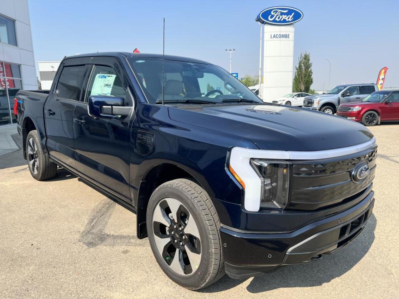 New 2023 Ford F-150 Lightning Platinum for sale in Lacombe, AB