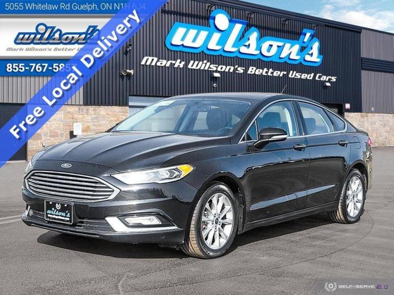 Used 2017 Ford Fusion SE Luxury 1.5 EcoBoost - Sunroof, Leather, Navigation, Heated Seats, Reverse Camera,  New Tires! for sale in Guelph, ON