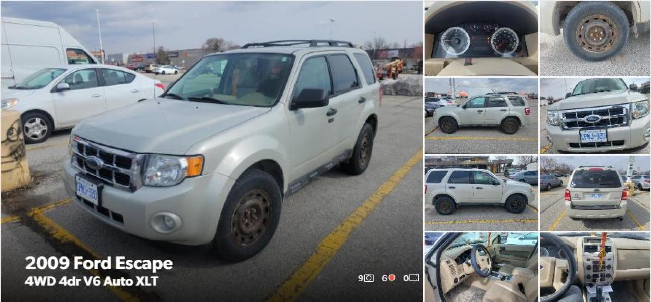 Used 2009 Ford Escape XLT for sale in Toronto, ON