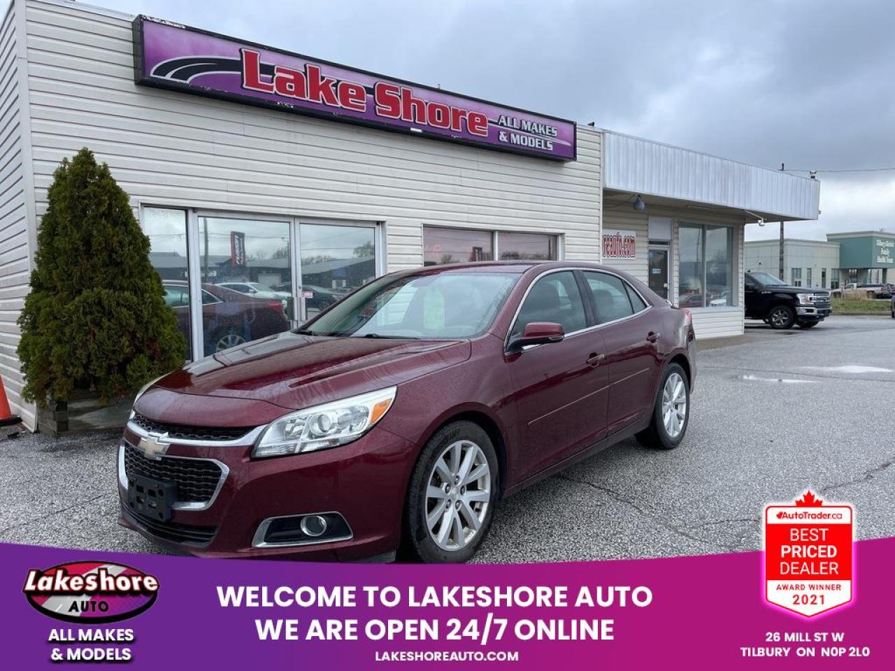 Used 2015 Chevrolet Malibu 2LT LT for sale in Tilbury, ON