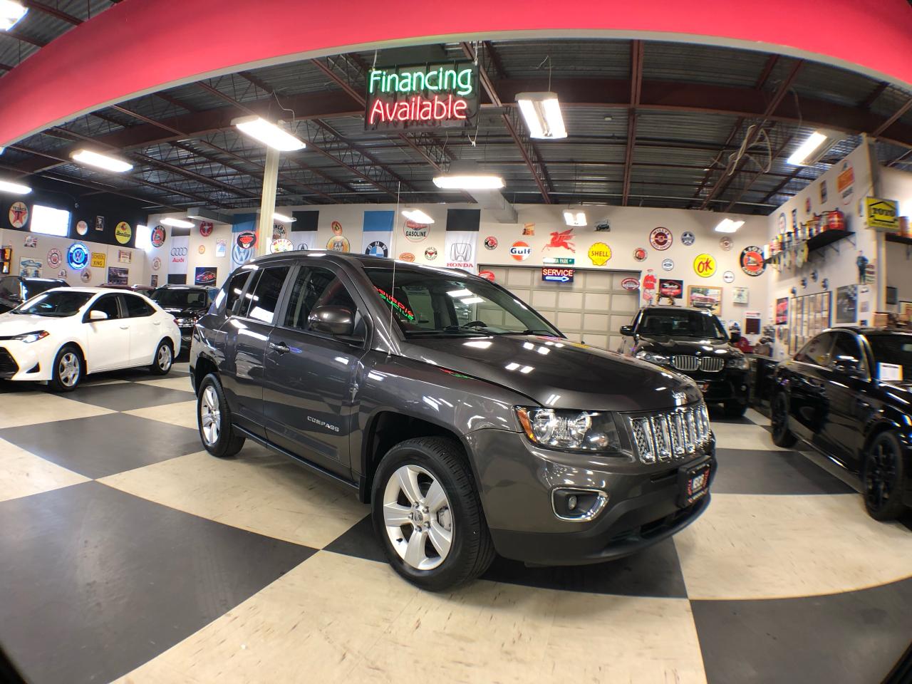 Used 2016 Jeep Compass HIGH ALTITUDE 4WD NAV LEATHER P/ROOF CAMERA B/SPOT for sale in North York, ON