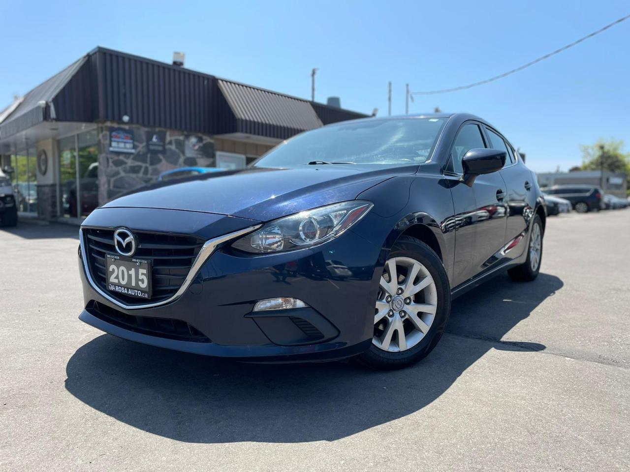 2015 Mazda MAZDA3 4dr HB Sport Auto GS WITH HEATED FRONT SEATS, PUSH - Photo #1