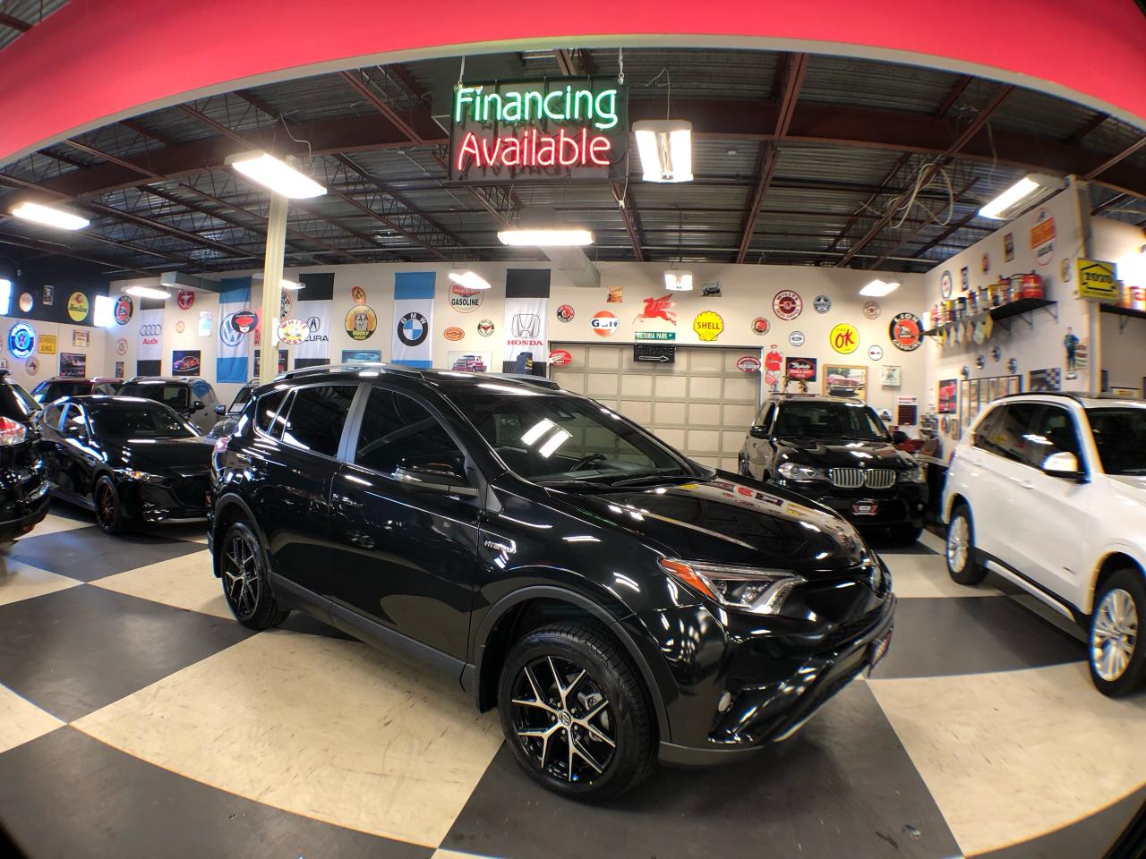Used 2018 Toyota RAV4 SE HYBIRD AWD LEATHER P/SUNROOF NAVI B/SPOT CAMERA for sale in North York, ON