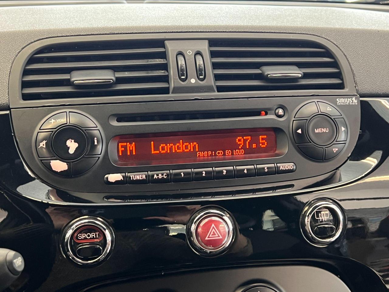 2015 Fiat 500 SPORT+Bluetooth+Heated Seats+A/C Photo83