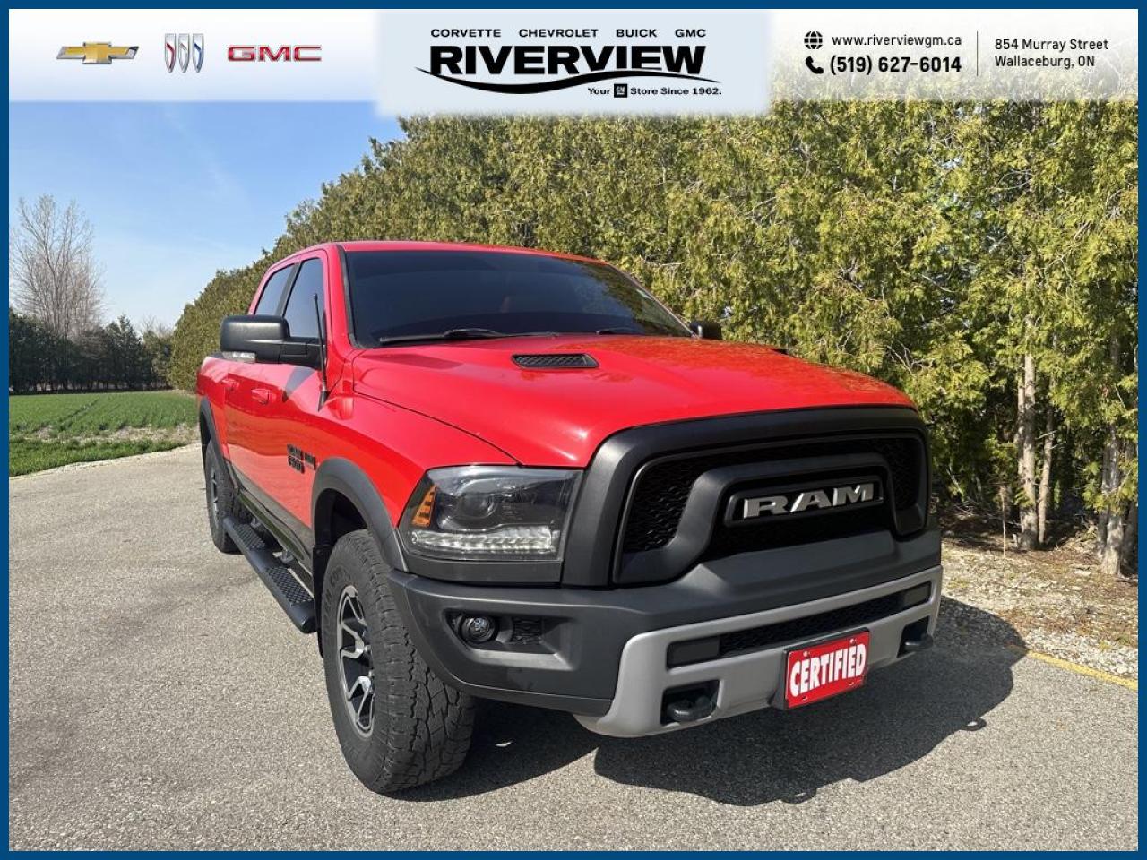 Used 2015 RAM 1500 Rebel NO ACCIDENTS | REBEL | 5.7L V8 HEMI | CREW CAB for sale in Wallaceburg, ON