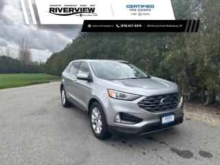 Used 2021 Ford Edge Titanium TURBO CHARGED | LEATHER UPHOLSTERY | NAVIGATION | REMOTE START for sale in Wallaceburg, ON