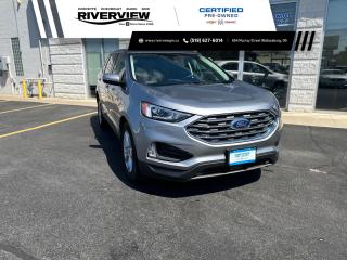 Used 2021 Ford Edge Titanium TURBO CHARGED | LEATHER UPHOLSTERY | NAVIGATION | REMOTE START for sale in Wallaceburg, ON
