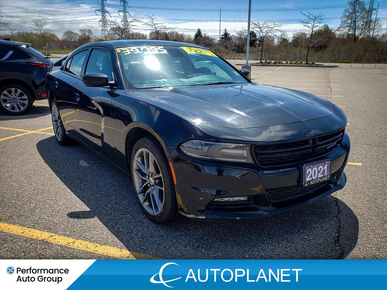 Used 2021 Dodge Charger SXT AWD, Navi, Sunroof, Apple CarPlay,Remote Start for sale in Clarington, ON