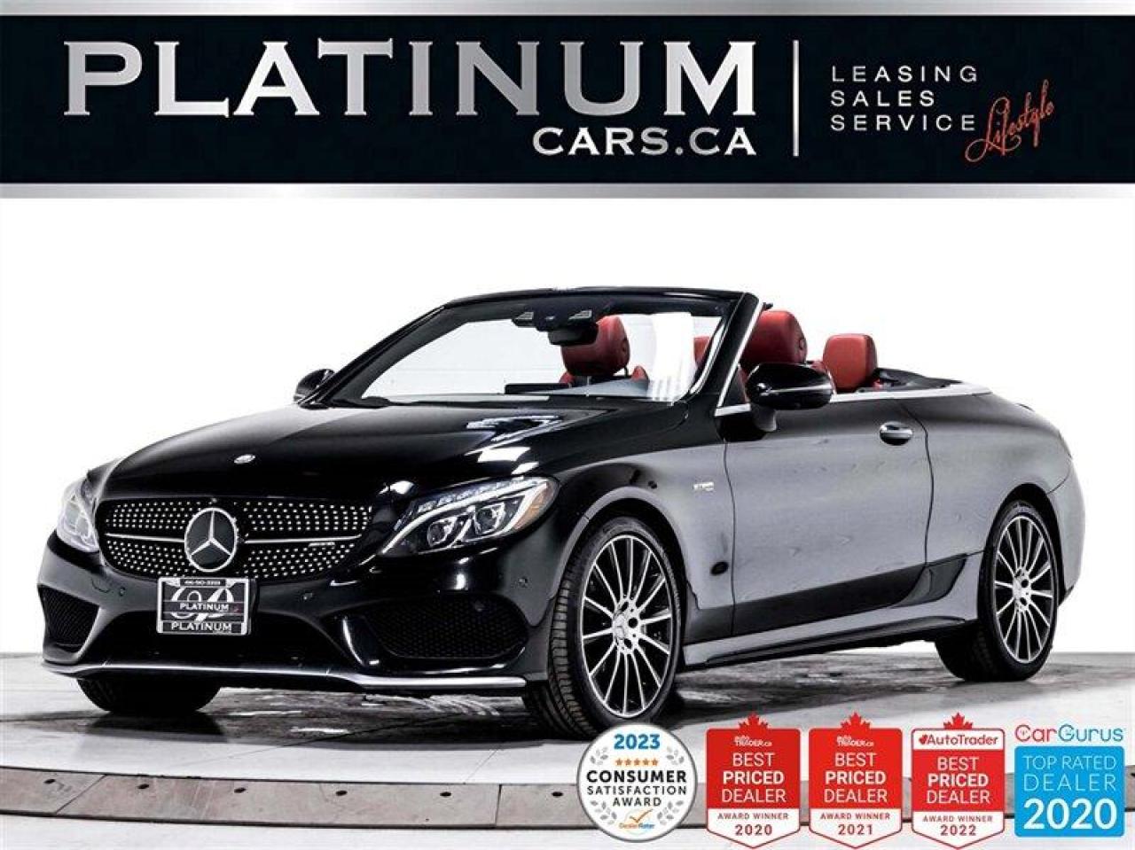 Used 2017 Mercedes-Benz C-Class AMG C43 4MATIC Convertible, NAV, CAM, BURMESTER for sale in Toronto, ON