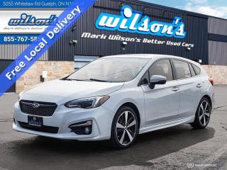Used 2018 Subaru Impreza Sport-tech Hatchback - EyeSight Package, Navigation, Leather, Sunroof, New Tires & New Brakes ! for sale in Guelph, ON