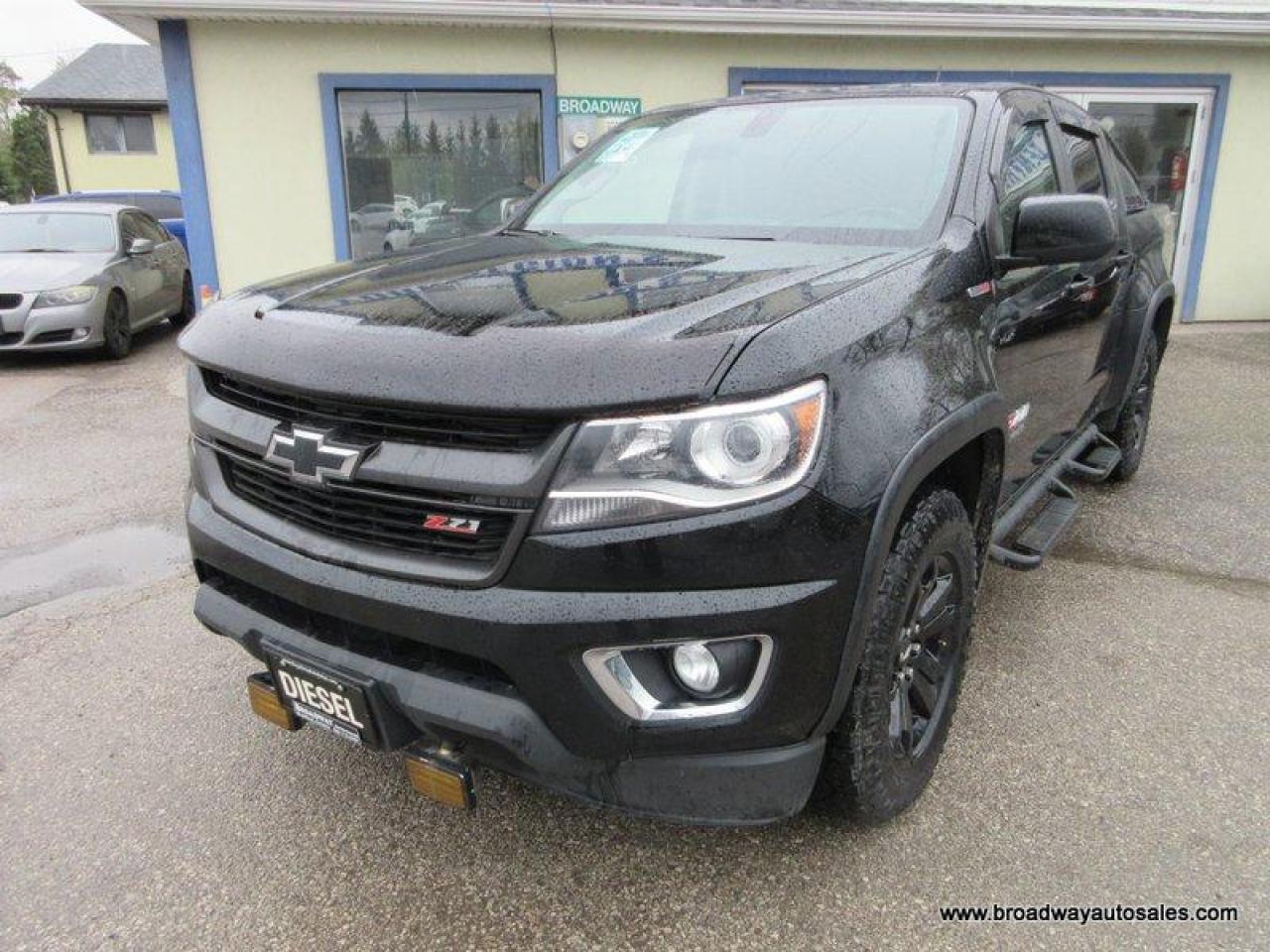 2016 Chevrolet Colorado LOADED Z71-MODEL 5 PASSENGER 2.8L - DURAMAX.. 4X4.. CREW-CAB.. SHORTY.. NAVIGATION.. LEATHER TRIM.. HEATED SEATS.. BACK-UP CAMERA.. BLUETOOTH..