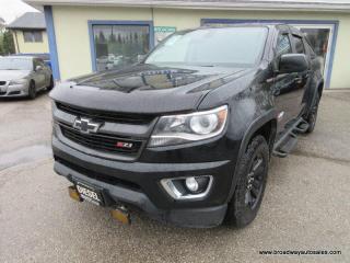 Used 2016 Chevrolet Colorado LOADED Z71-MODEL 5 PASSENGER 2.8L - DURAMAX.. 4X4.. CREW-CAB.. SHORTY.. NAVIGATION.. LEATHER TRIM.. HEATED SEATS.. BACK-UP CAMERA.. BLUETOOTH.. for sale in Bradford, ON