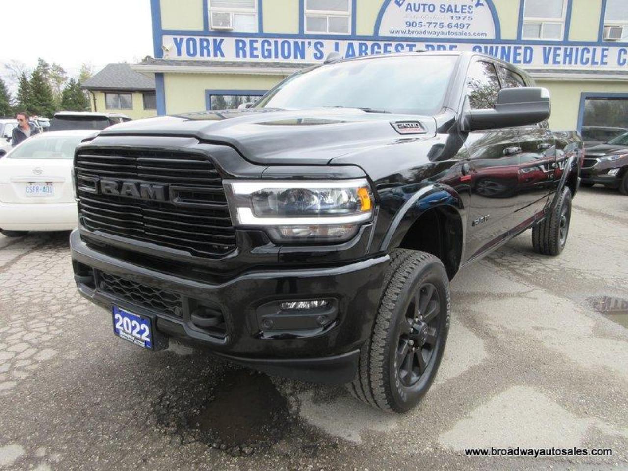 2022 Dodge Ram 2500 3/4 TON LARAMIE-EDITION 5 PASSENGER 6.7L - CUMMINS.. 4X4.. MEGA-CAB.. 6.6-BOX.. NAVIGATION.. LEATHER.. HEATED/AC SEATS.. POWER PEDALS.. BLUETOOTH..