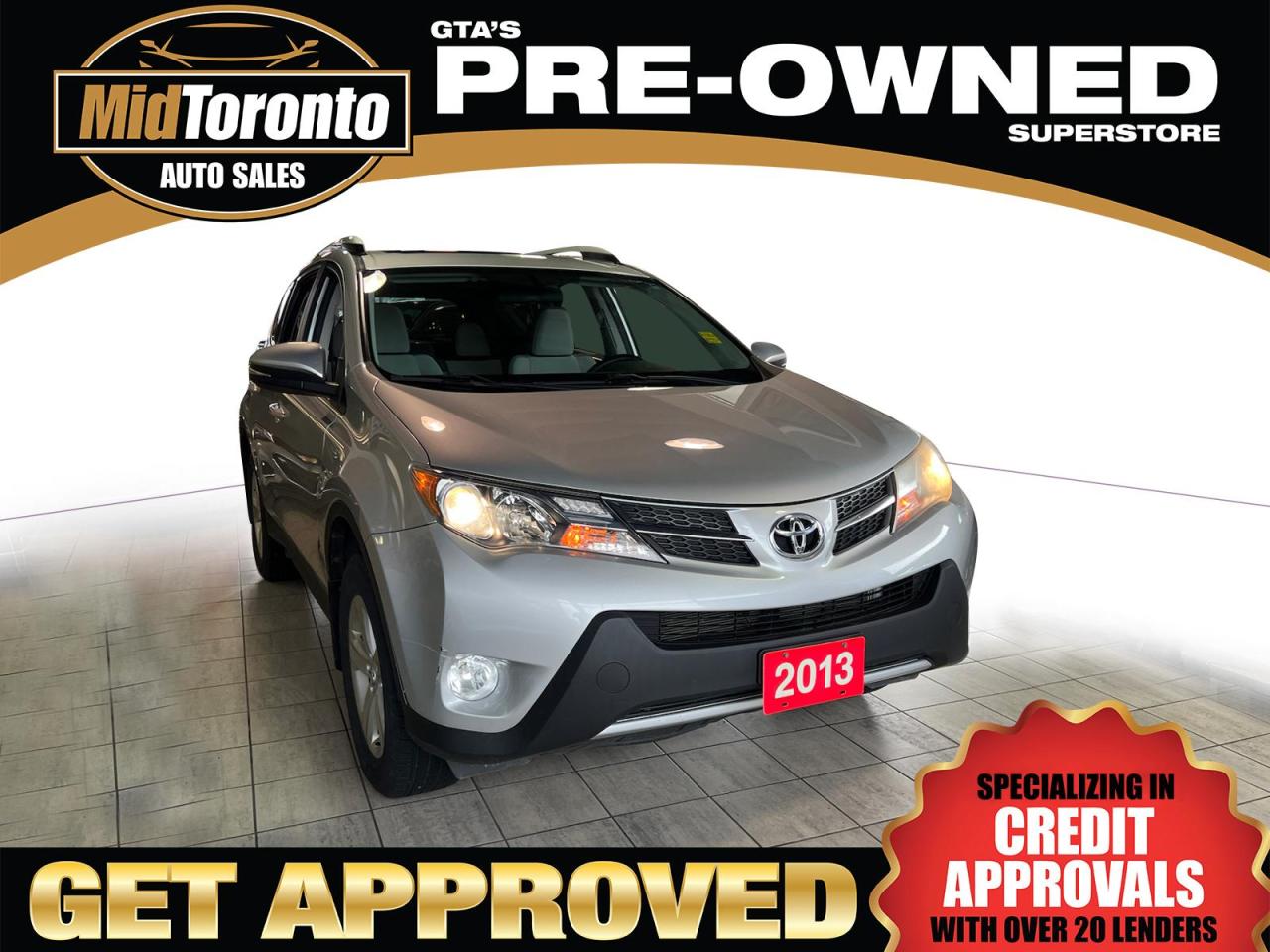 Used 2013 Toyota RAV4 XLE - AWD - Power Sun Roof - No Accidents - Excellent Condition for sale in North York, ON
