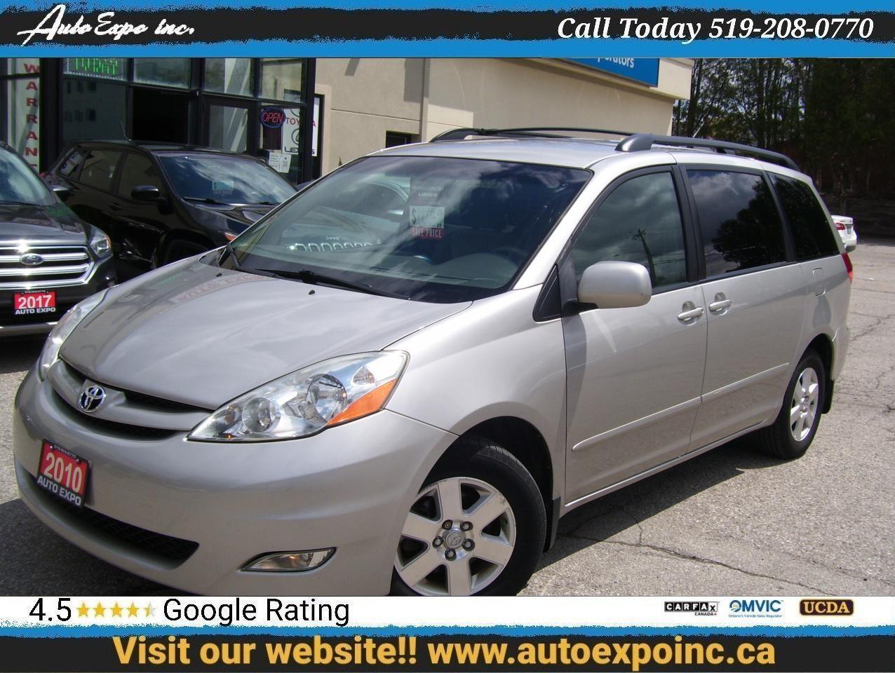 2010 Toyota Sienna One Owner,LE,7 Passengers,Certified,Tinted,Low Kms - Photo #1
