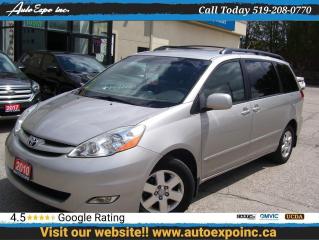 Used 2010 Toyota Sienna One Owner,LE,7 Passengers,Certified,Tinted,Low Kms for sale in Kitchener, ON