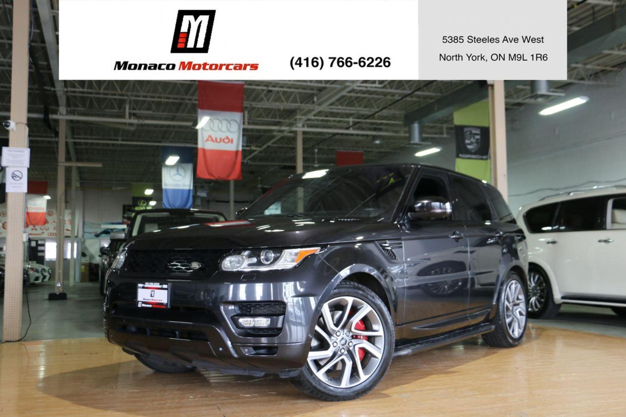 Used 2014 Land Rover Range Rover Sport SC V8 - DVD|PANOROOF|CAMERA|NAVI|BLINDSPOT for sale in North York, ON