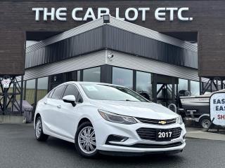 Used 2017 Chevrolet Cruze Premier Auto APPLE CARPLAY, SIRIUS XM, HEATED LEATHER SEATS, HEATED STEERING WHEEL,BACK UP CAM!! for sale in Sudbury, ON