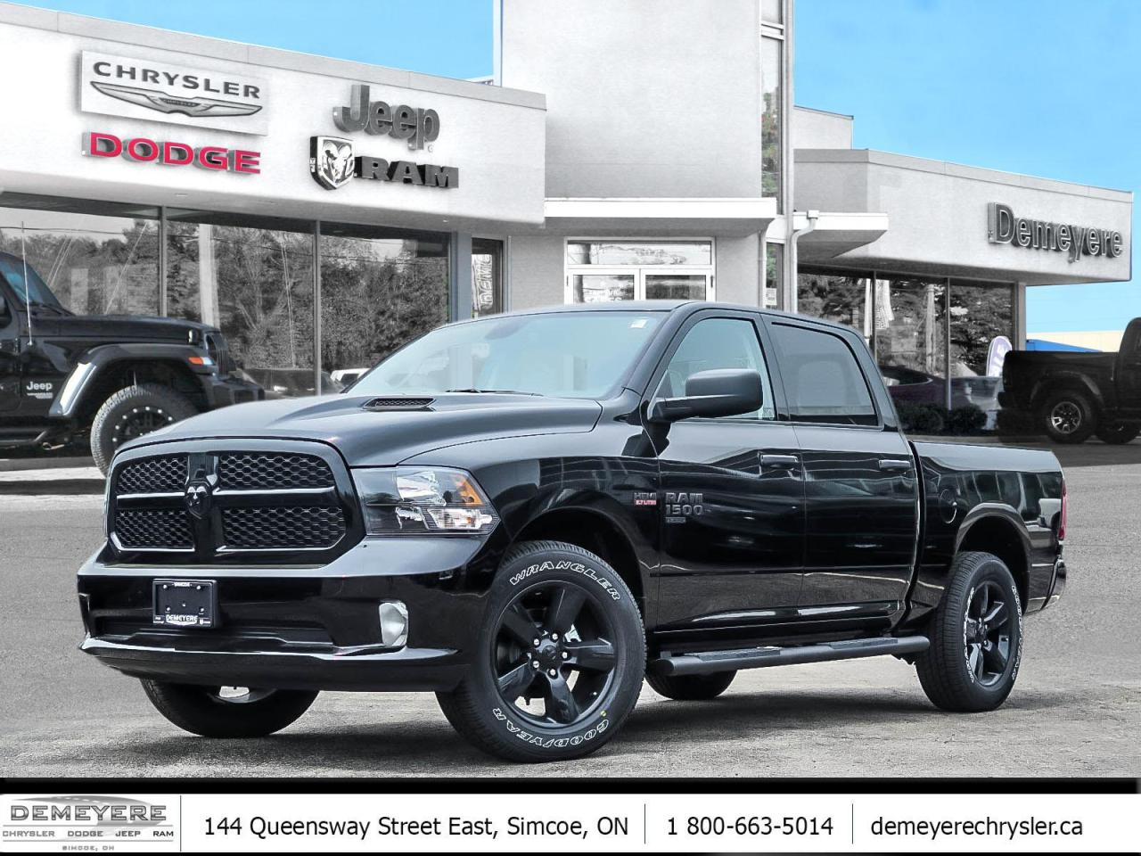 New 2023 RAM 1500 Classic NIGHT EDITION | SUB-ZERO PKG | SPORT HOOD for sale in Simcoe, ON