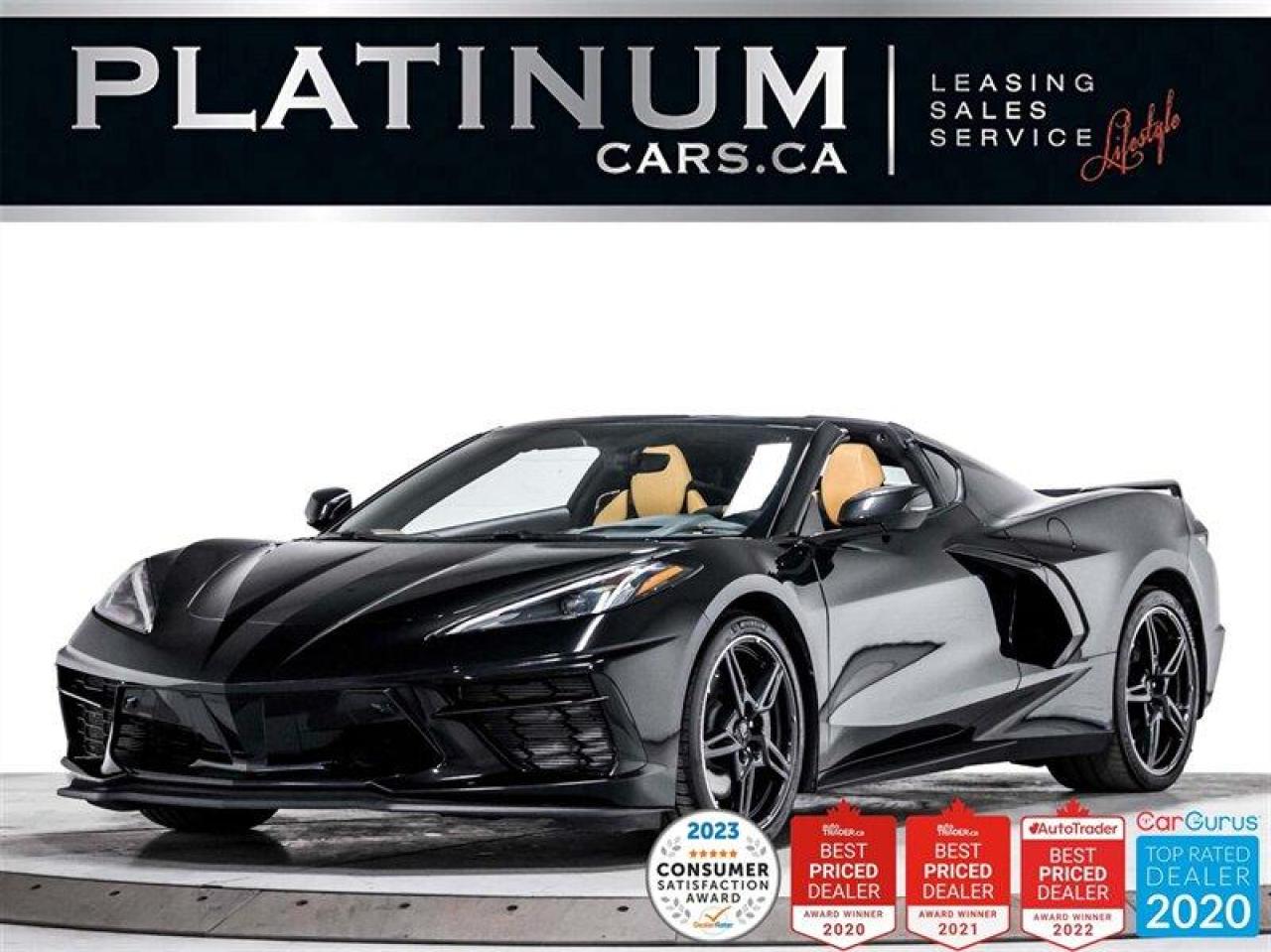 Used 2021 Chevrolet Corvette Stingray, Z51, 3LT, 495HP, GT2 SEATS, NAV, BOSE for sale in Toronto, ON