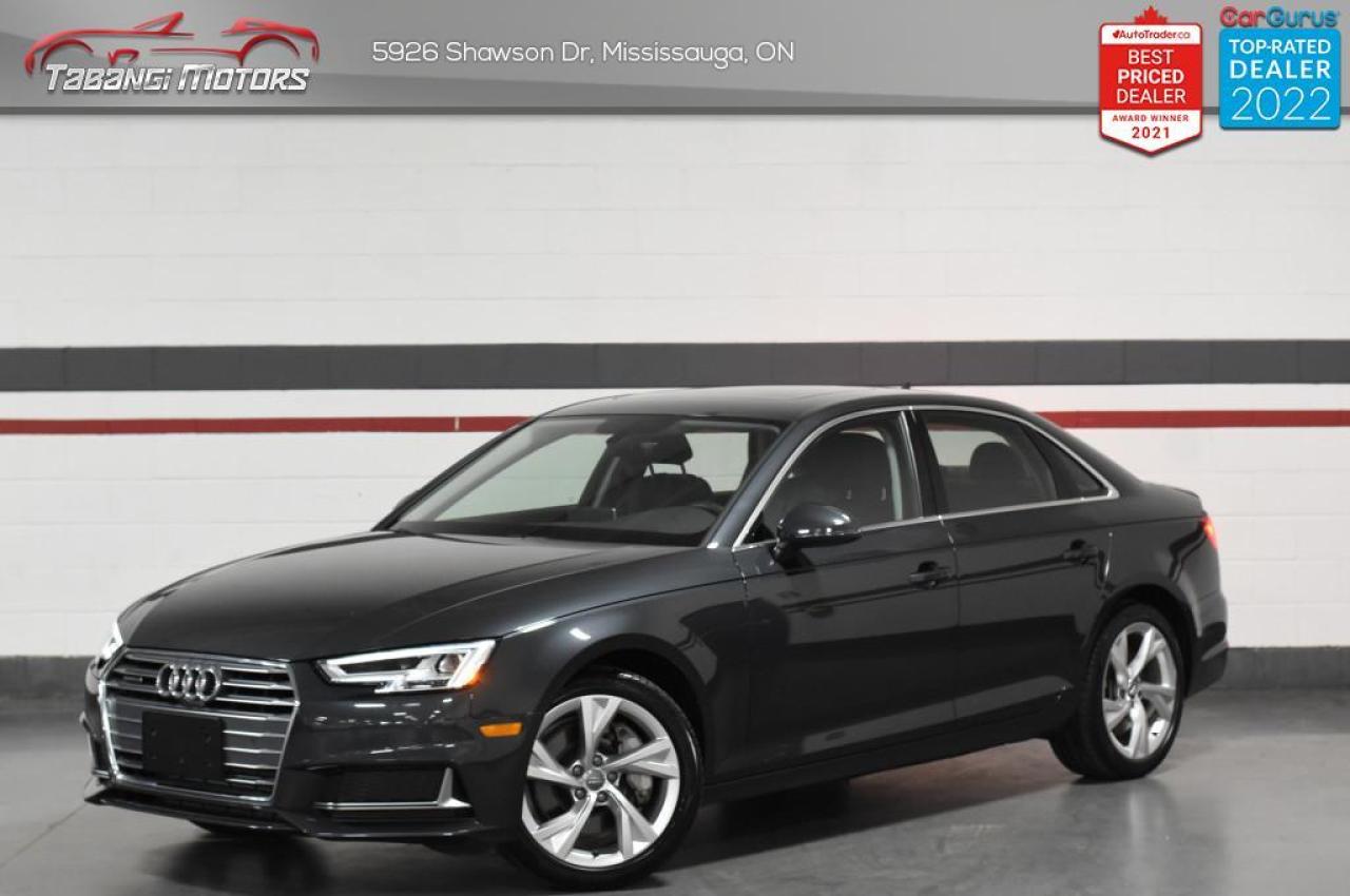 Used 2019 Audi A4 Progressiv  No Accident 360Cam Moonroof Navigation Low Mileage for sale in Mississauga, ON