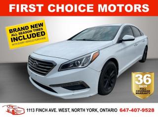 Welcome to First Choice Motors, the largest car dealership in Toronto of pre-owned cars, SUVs, and vans priced between $5000-$15,000. With an impressive inventory of over 300 vehicles in stock, we are dedicated to providing our customers with a vast selection of affordable and reliable options.<br><br>Were thrilled to offer a used 2016 Hyundai Sonata GLS, white colour with 198,305km(STK#5942) This vehicle was $11990 NOW ON SALE FOR $9990. It is equipped with the following features:<br>- Automatic Transmission<br>- Sunroof<br>- Heated seats<br>- Bluetooth<br>- Reverse camera<br>- Alloy wheels<br>- Power windows<br>- Power locks<br>- Power mirrors<br>- Air Conditioning<br><br>At First Choice Motors, we believe in providing quality vehicles that our customers can depend on. All our vehicles come with a 36-day FULL COVERAGE warranty. We also offer additional warranty options up to 5 years for our customers who want extra peace of mind.<br><br>Furthermore, all our vehicles are sold fully certified with brand new brakes rotors and pads, a fresh oil change, and brand new set of all-season tires installed & balanced. You can be confident that this car is in excellent condition and ready to hit the road.<br><br>At First Choice Motors, we believe that everyone deserves a chance to own a reliable and affordable vehicle. Thats why we offer financing options with low interest rates starting at 7.9% O.A.C. Were proud to approve all customers, including those with bad credit, no credit, students, and even 9 socials. Our finance team is dedicated to finding the best financing option for you and making the car buying process as smooth and stress-free as possible.<br><br>Our dealership is open 7 days a week to provide you with the best customer service possible. We carry the largest selection of used vehicles for sale under $9990 in all of Ontario. We stock over 300 cars, mostly Hyundai, Chevrolet, Mazda, Honda, Volkswagen, Toyota, Ford, Dodge, Kia, Mitsubishi, Acura, Lexus, and more. With our ongoing sale, you can find your dream car at a price you can afford. Come visit us today and experience why we are the best choice for your next used car purchase!<br><br>All prices exclude a $10 OMVIC fee, license plates & registration  and ONTARIO HST (13%)<br>