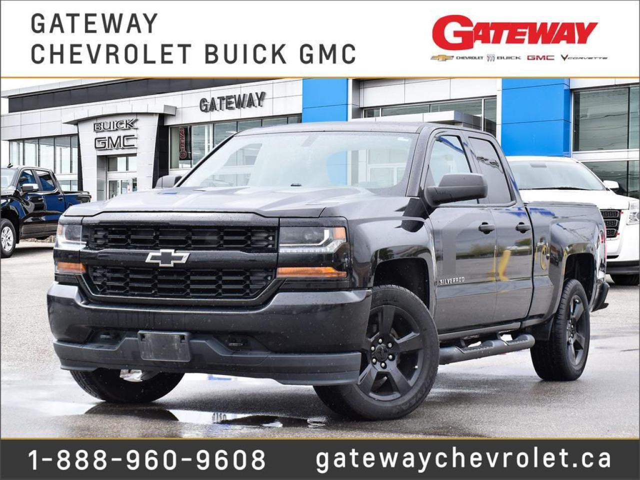 Used 2016 Chevrolet Silverado 1500 Custom/4X4 /V8/DOUBLE CAB/ASK FOR SERVICE RECORDS for sale in Brampton, ON